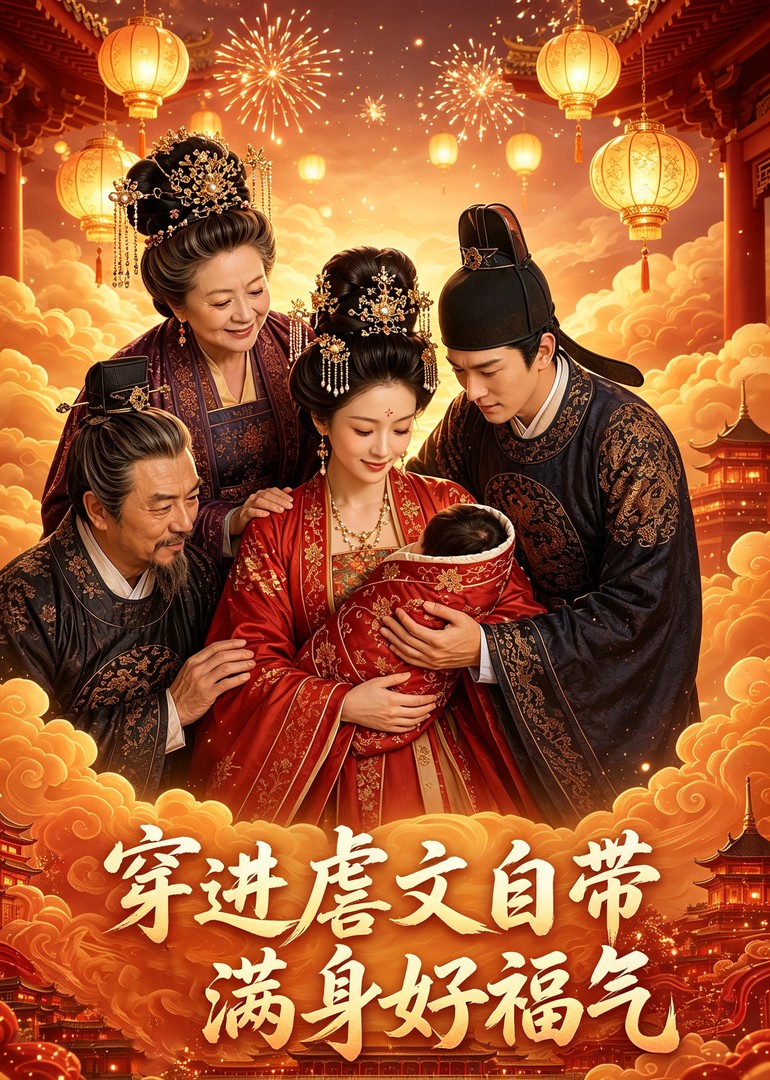 穿进虐文自带满身好福气封面图