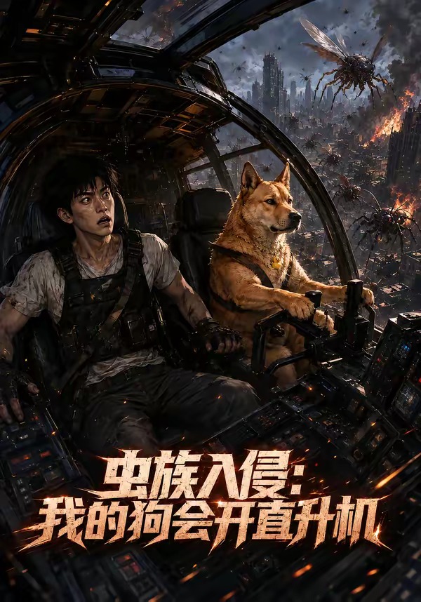 虫族入侵我的狗会开直升机封面图