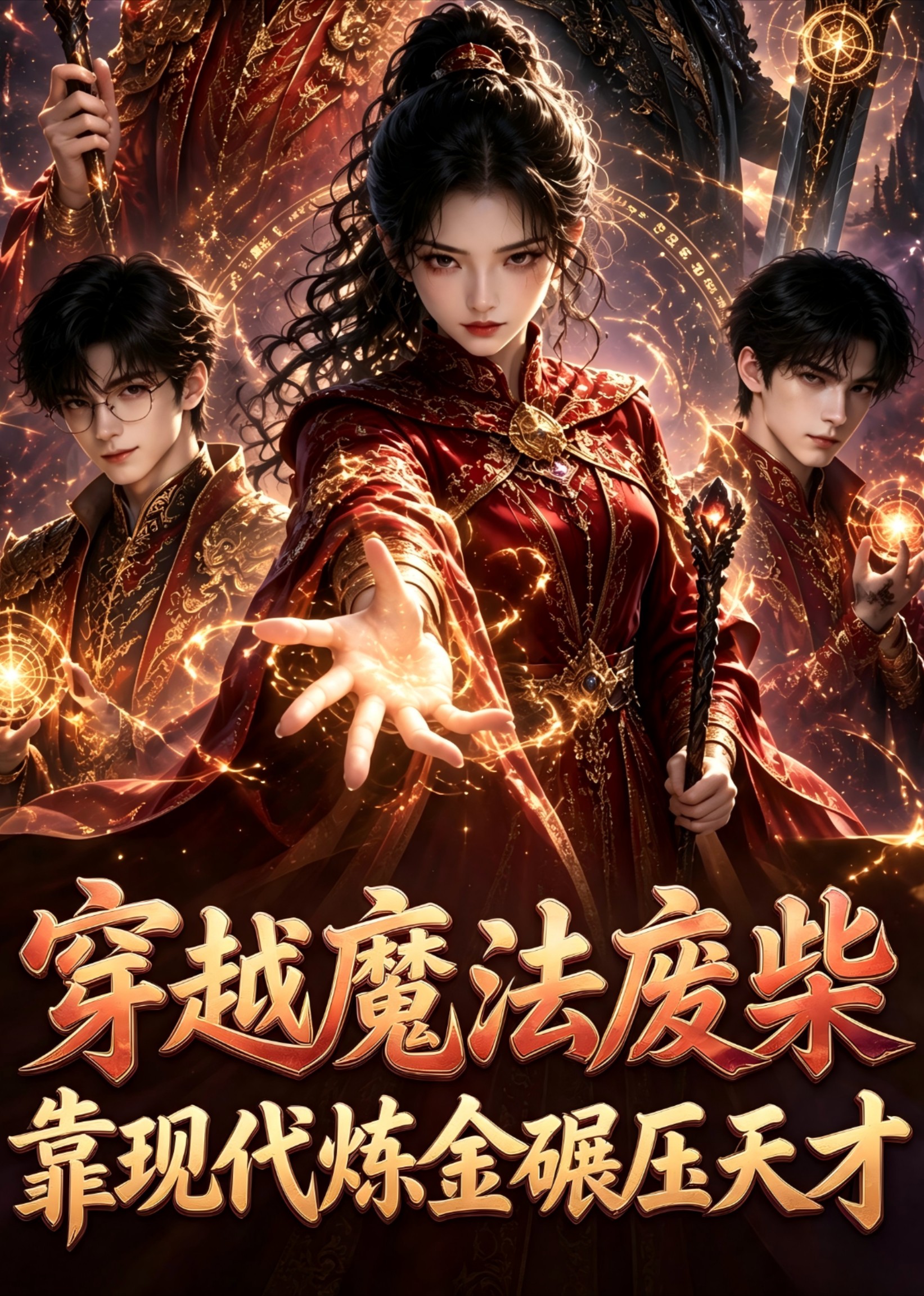 穿越魔法废柴靠现代炼金碾压天才封面图