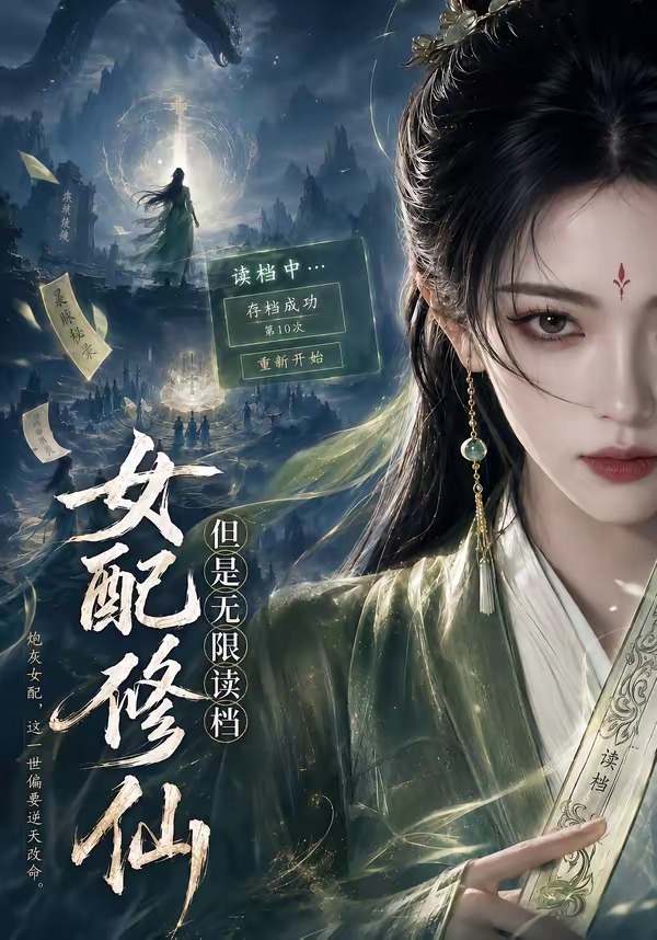 女配修仙但是无限读档封面图