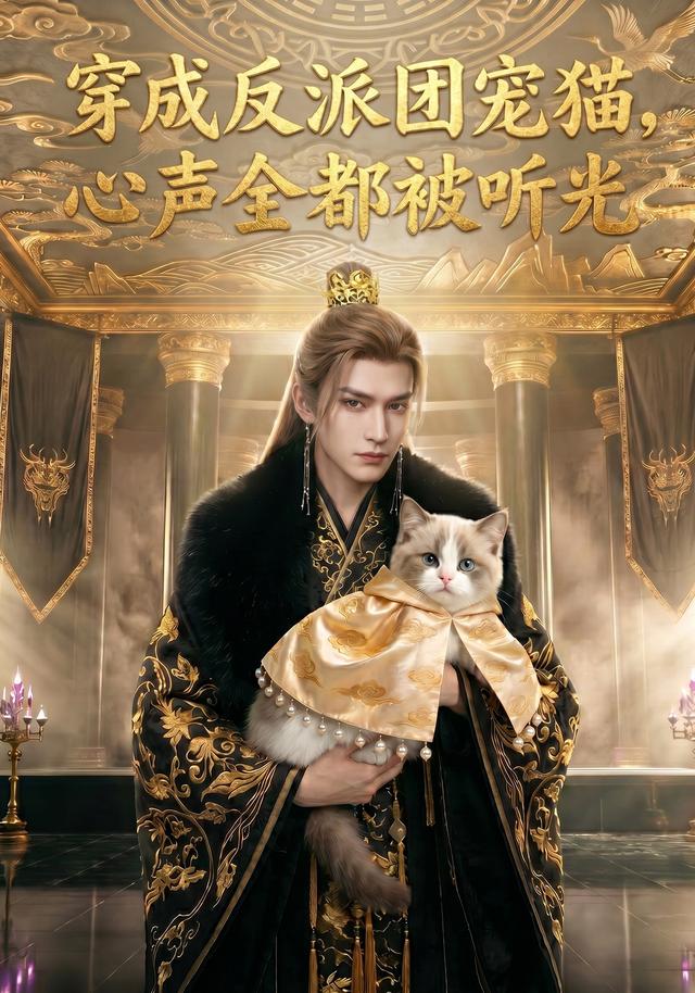 穿成反派团宠猫心声全都被听光封面图