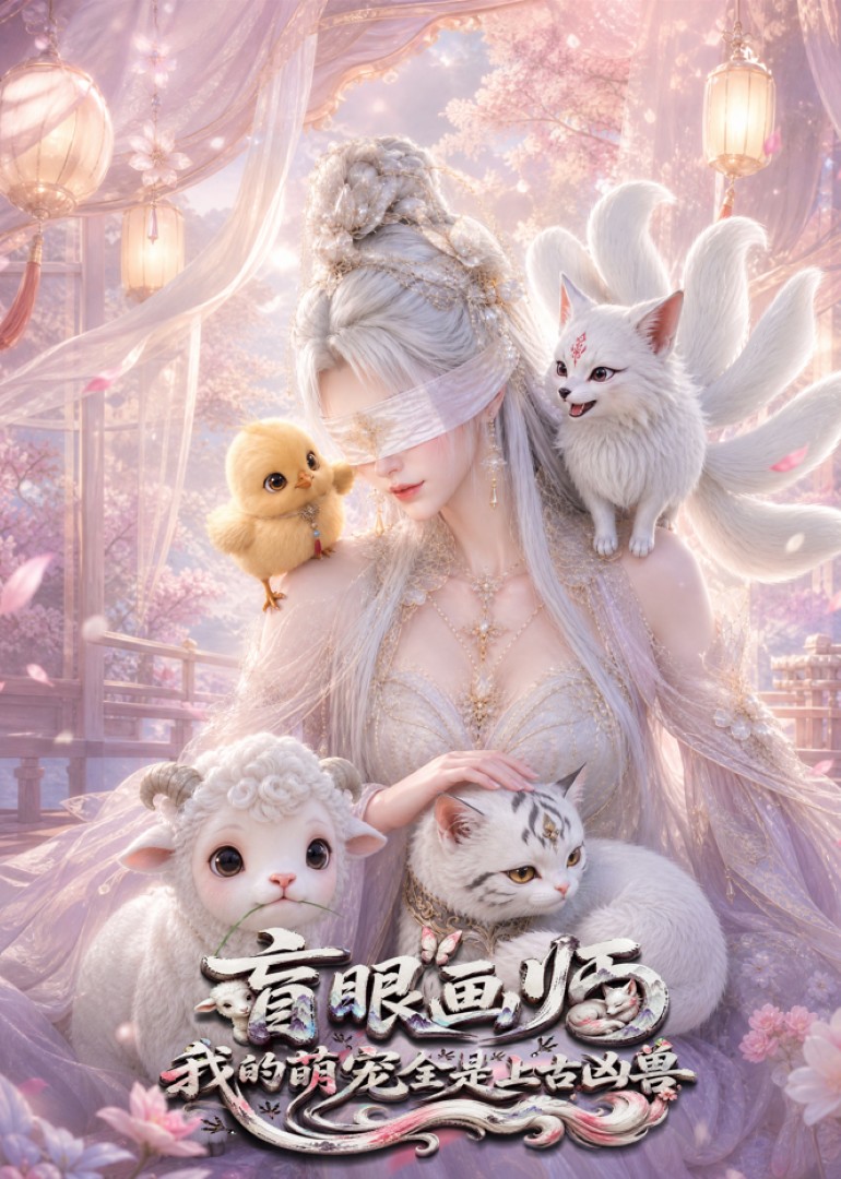盲眼画师我的萌宠全是上古凶兽封面图