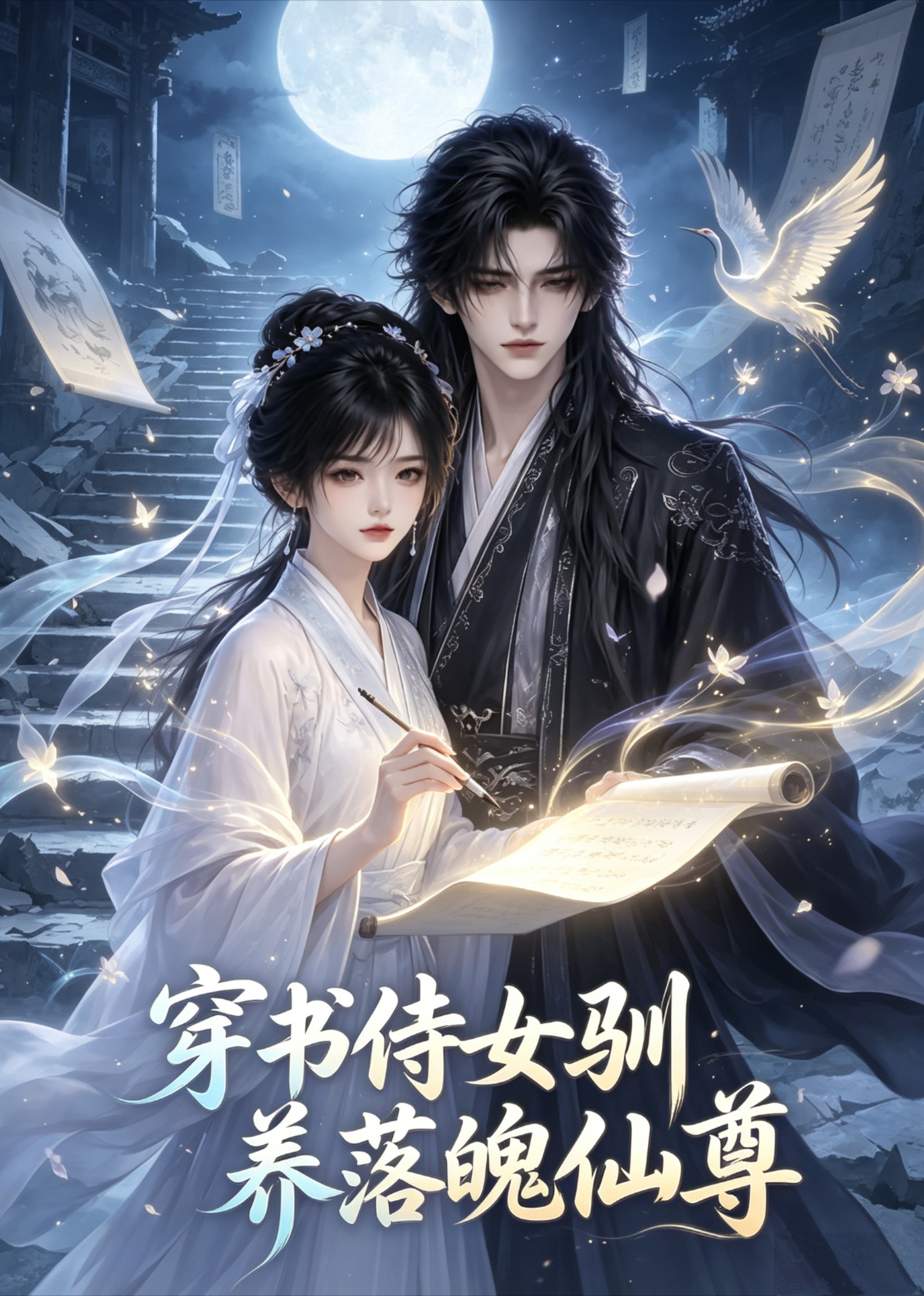 穿书侍女驯养落魄仙尊封面图