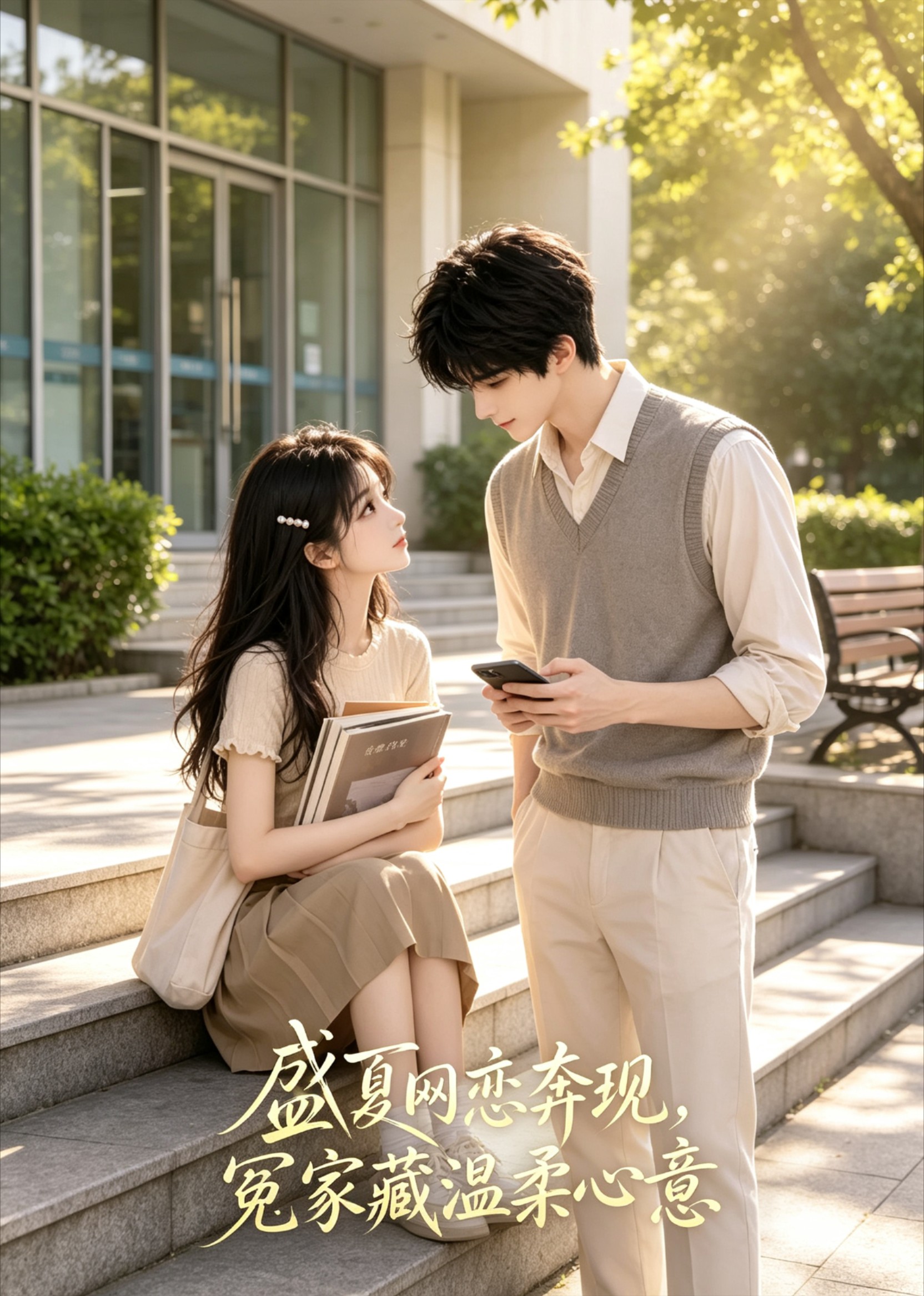 盛夏网恋奔现冤家藏温柔心意封面图