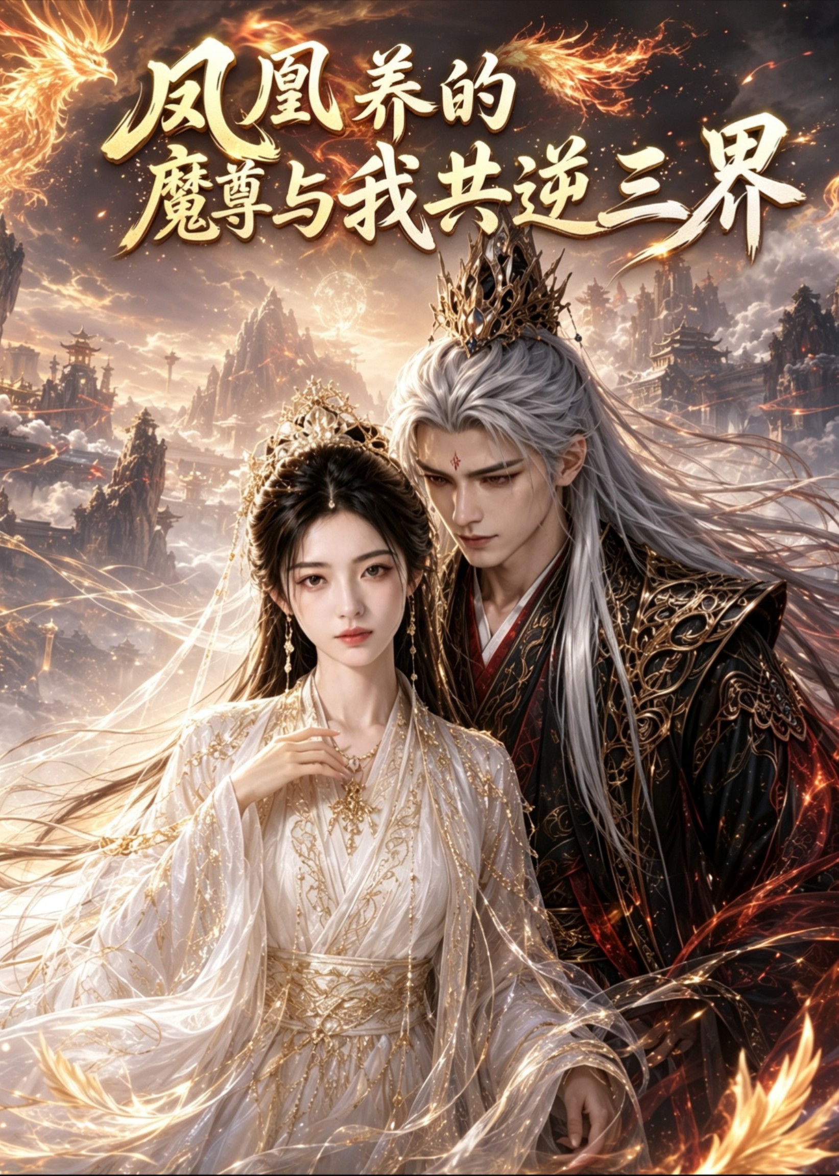 凤凰养的魔尊与我共逆三界封面图