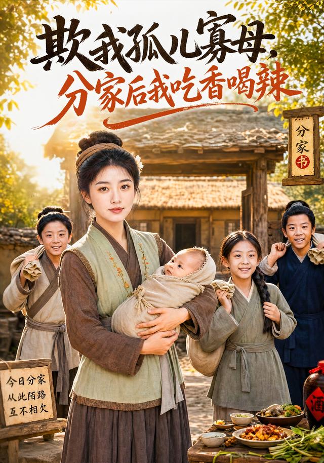 欺我孤儿寡母分家后我吃香喝辣封面图
