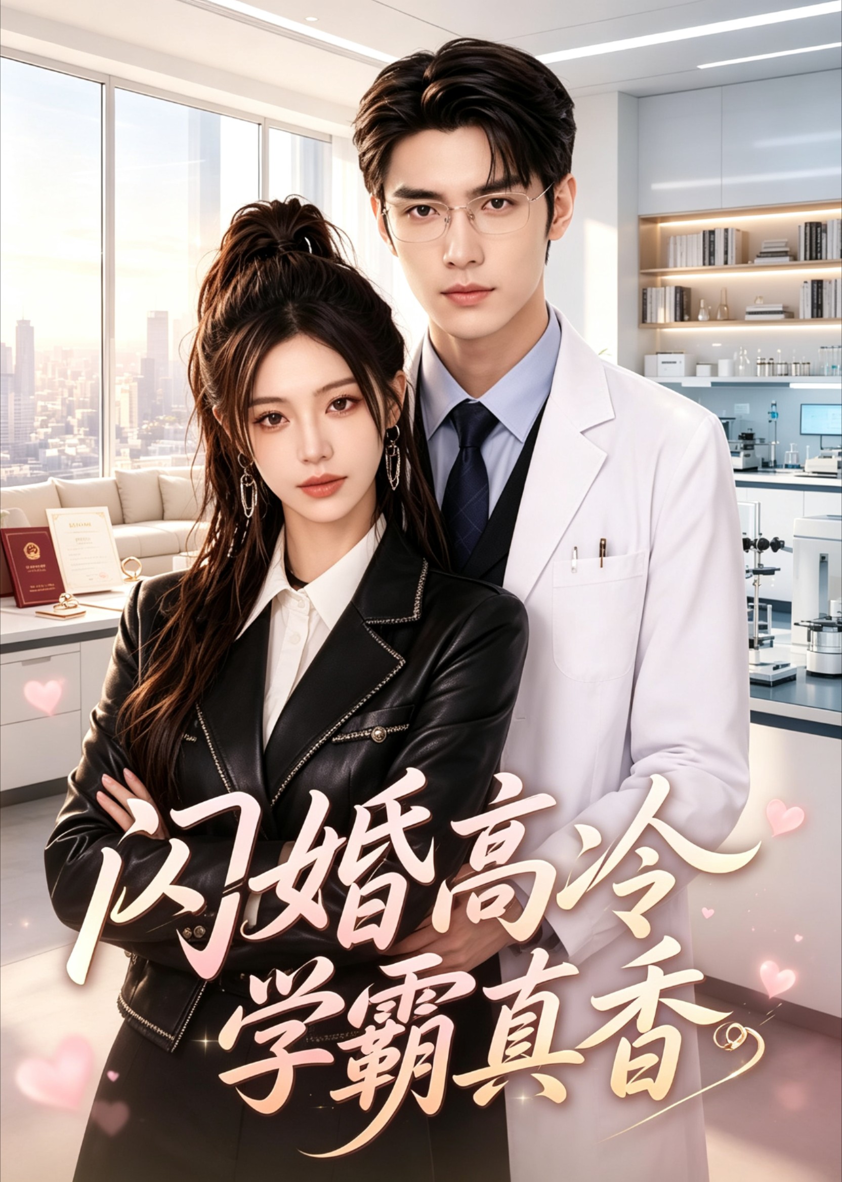 闪婚高冷学霸真香封面图