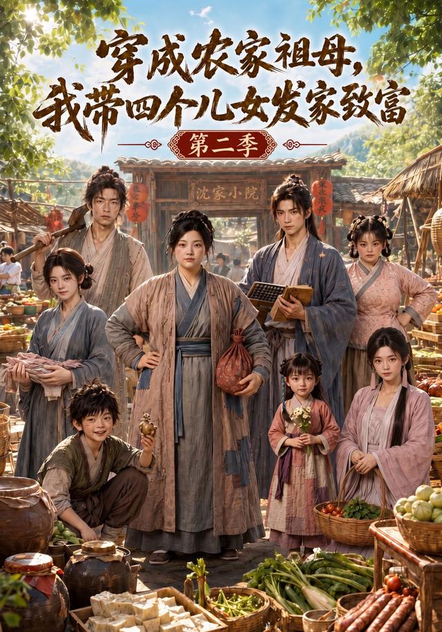 穿成农家祖母我带四个儿女发家致富2封面图