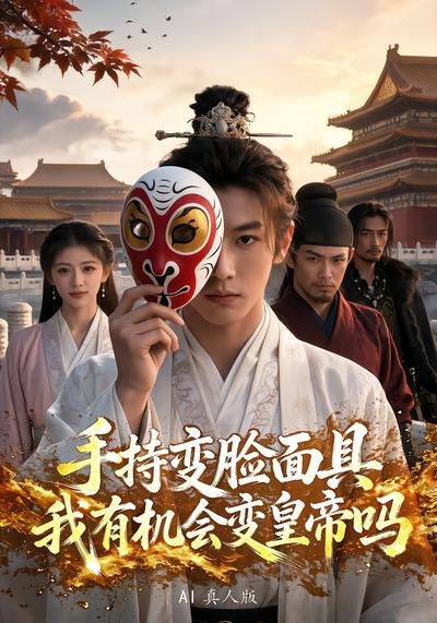 手持变脸面具我有机会变皇帝吗AI封面图