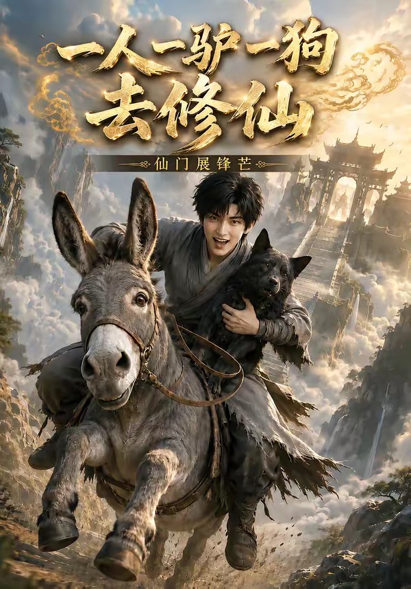一人一驴一狗去修仙封面图