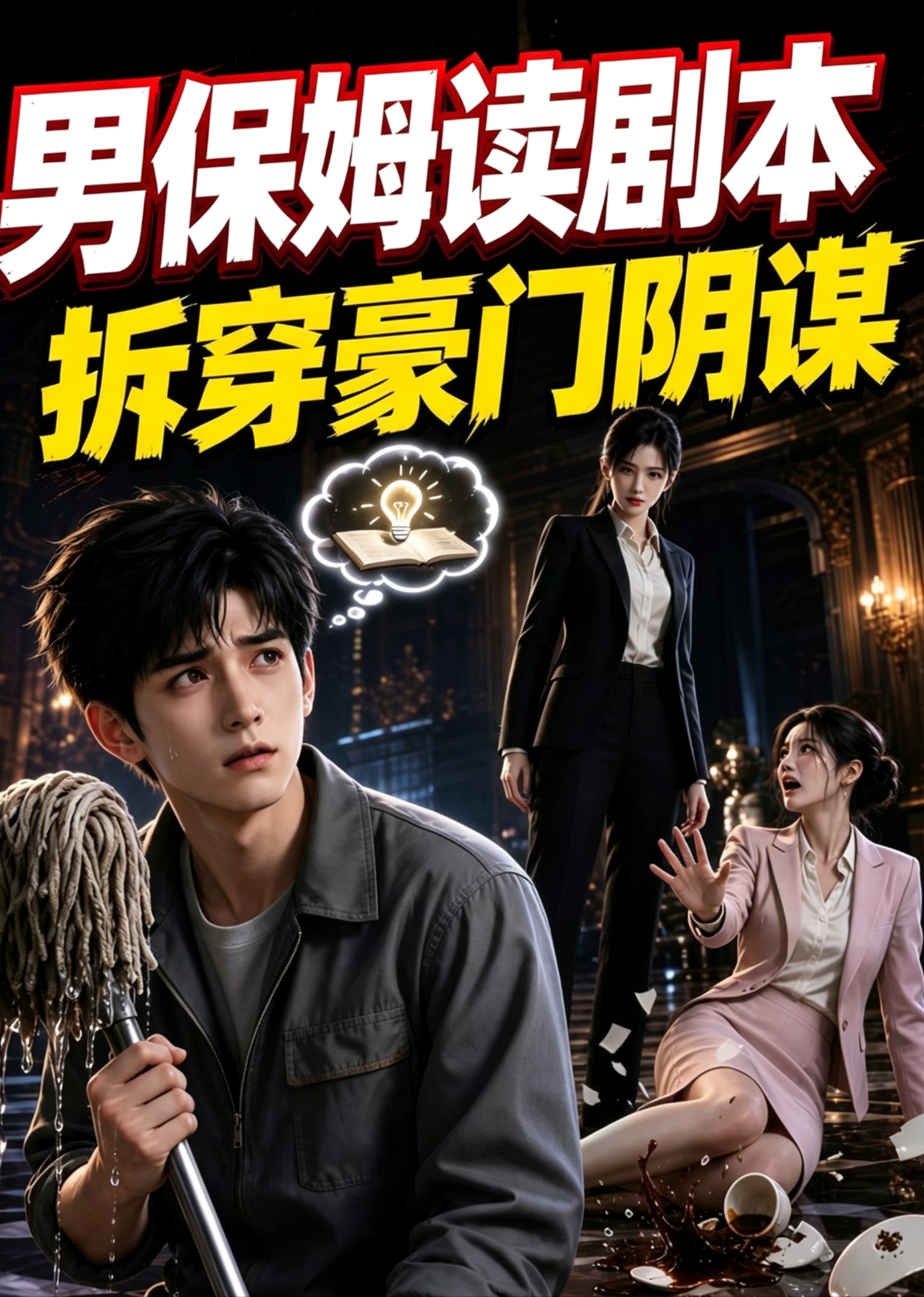 男保姆读剧本拆穿豪门阴谋封面图