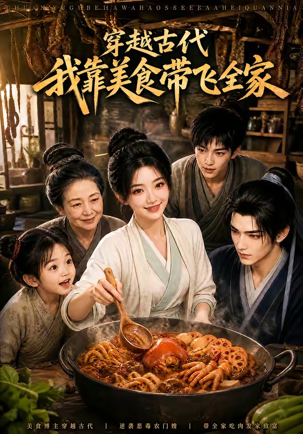 穿越古代我靠美食带飞全家封面图