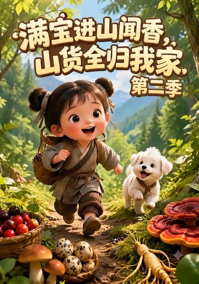 满宝进山闻香山货全归我家2封面图