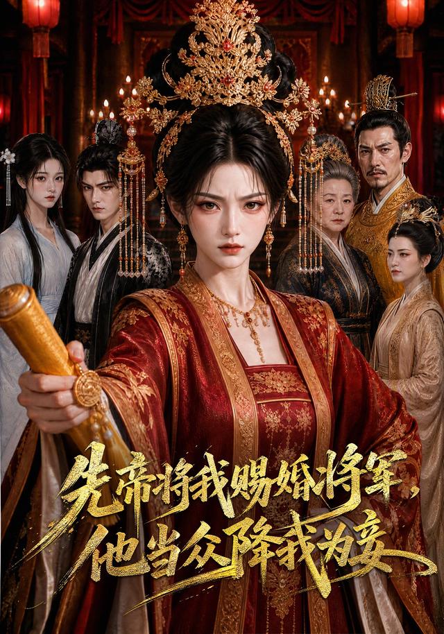 先帝将我赐婚将军他当众降我为妾封面图