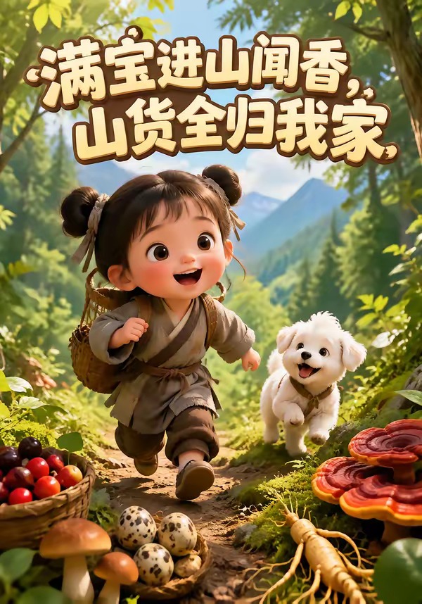 满宝进山闻香山货全归我家封面图