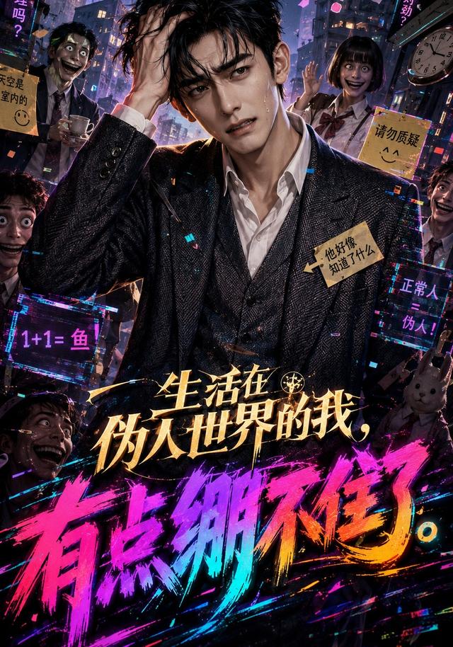 生活在伪人世界的我有点绷不住了封面图