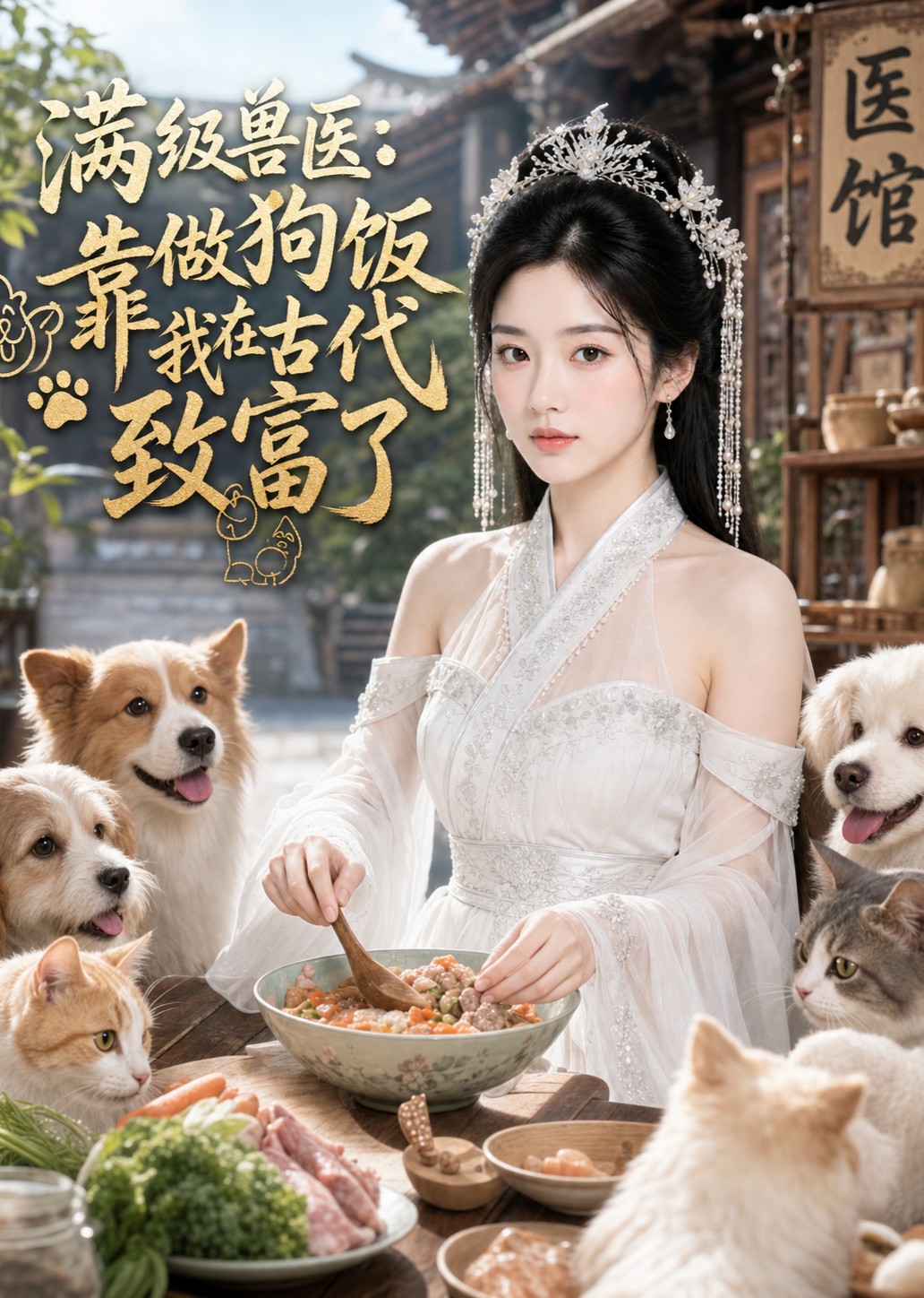 满级兽医靠做狗饭我在古代致富了封面图