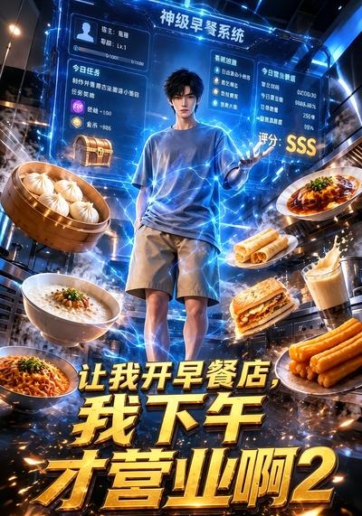 让我开早餐店我下午才营业啊2封面图