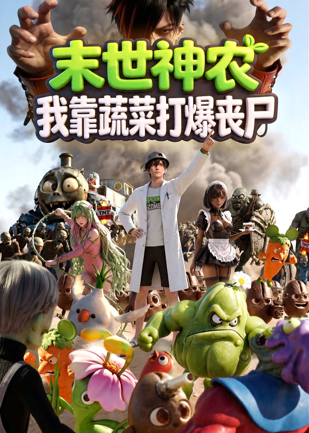 末世神农我靠蔬菜打爆丧尸封面图