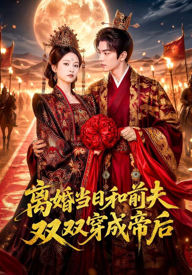 离婚当日和前夫双双穿成帝后封面图
