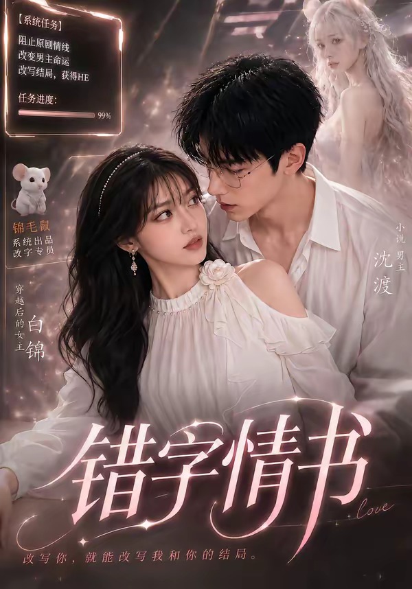 错字情书封面图